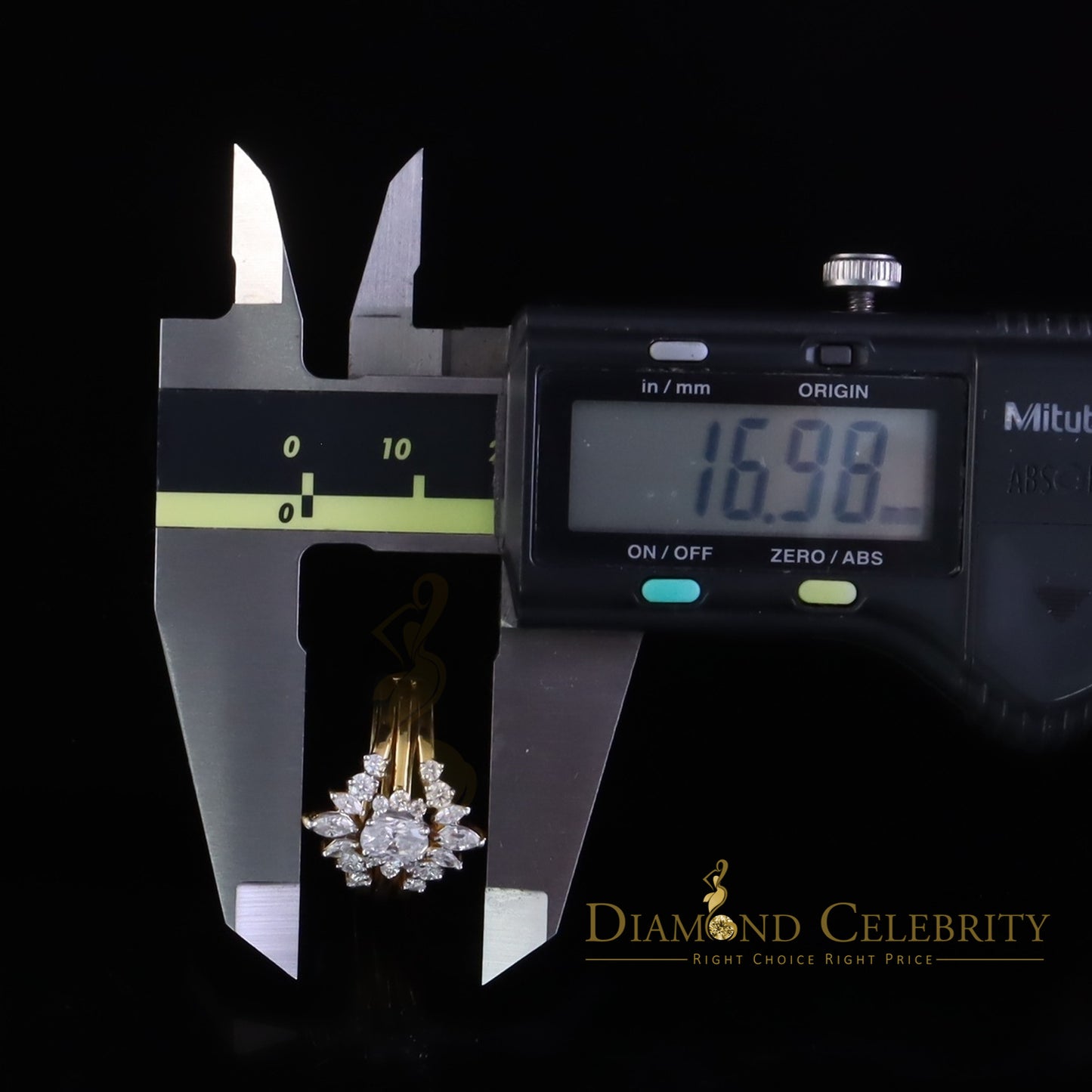 DiamondCelebritees 925 Silver Yellow 1.25ct VVS D Oval Solitaire Moissanite Bridal Insert Ring SZ 7