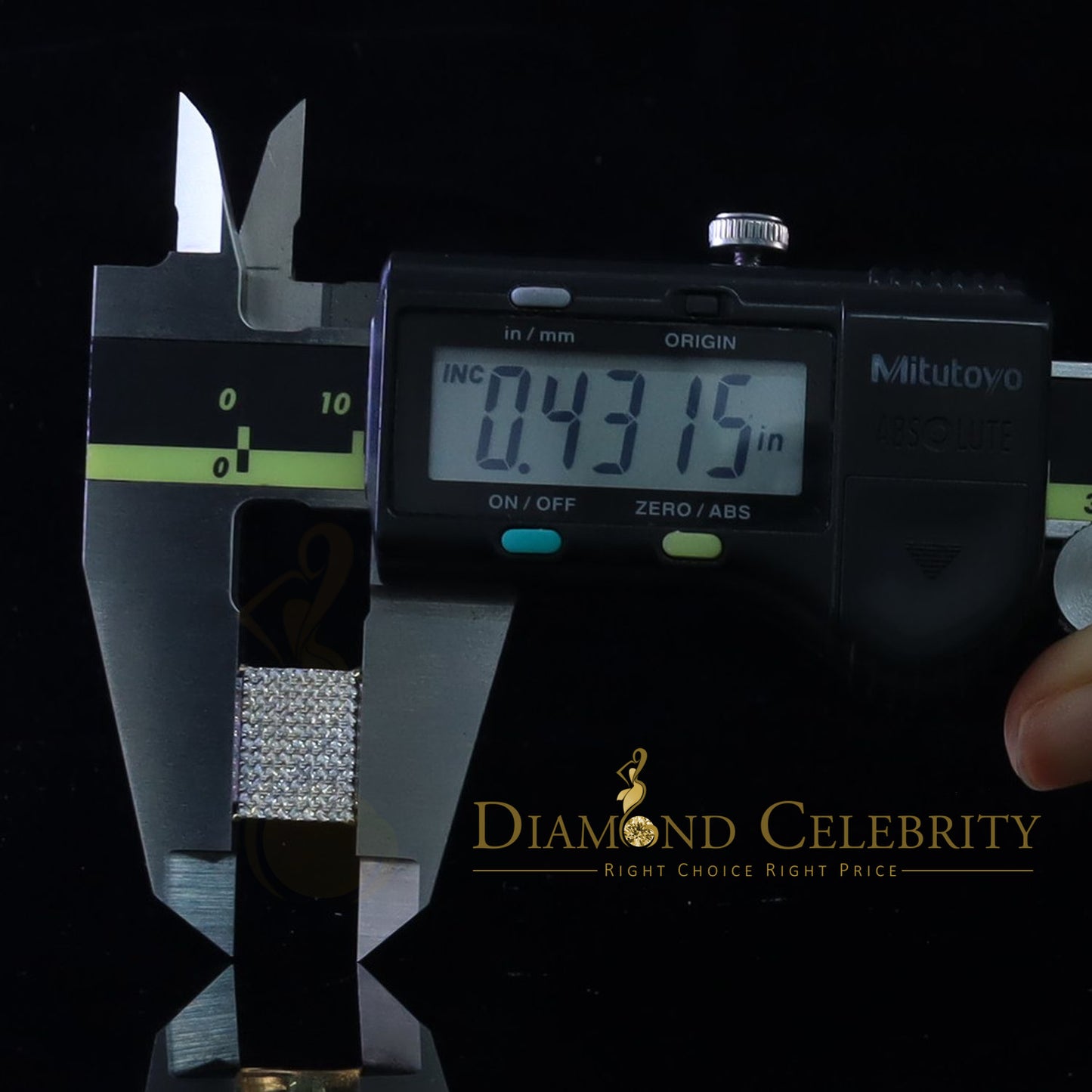 DiamondCelebritees 925 Sterling Yellow Silver Square Cubic Zirconia 3.45ct Womens Ring Size 7