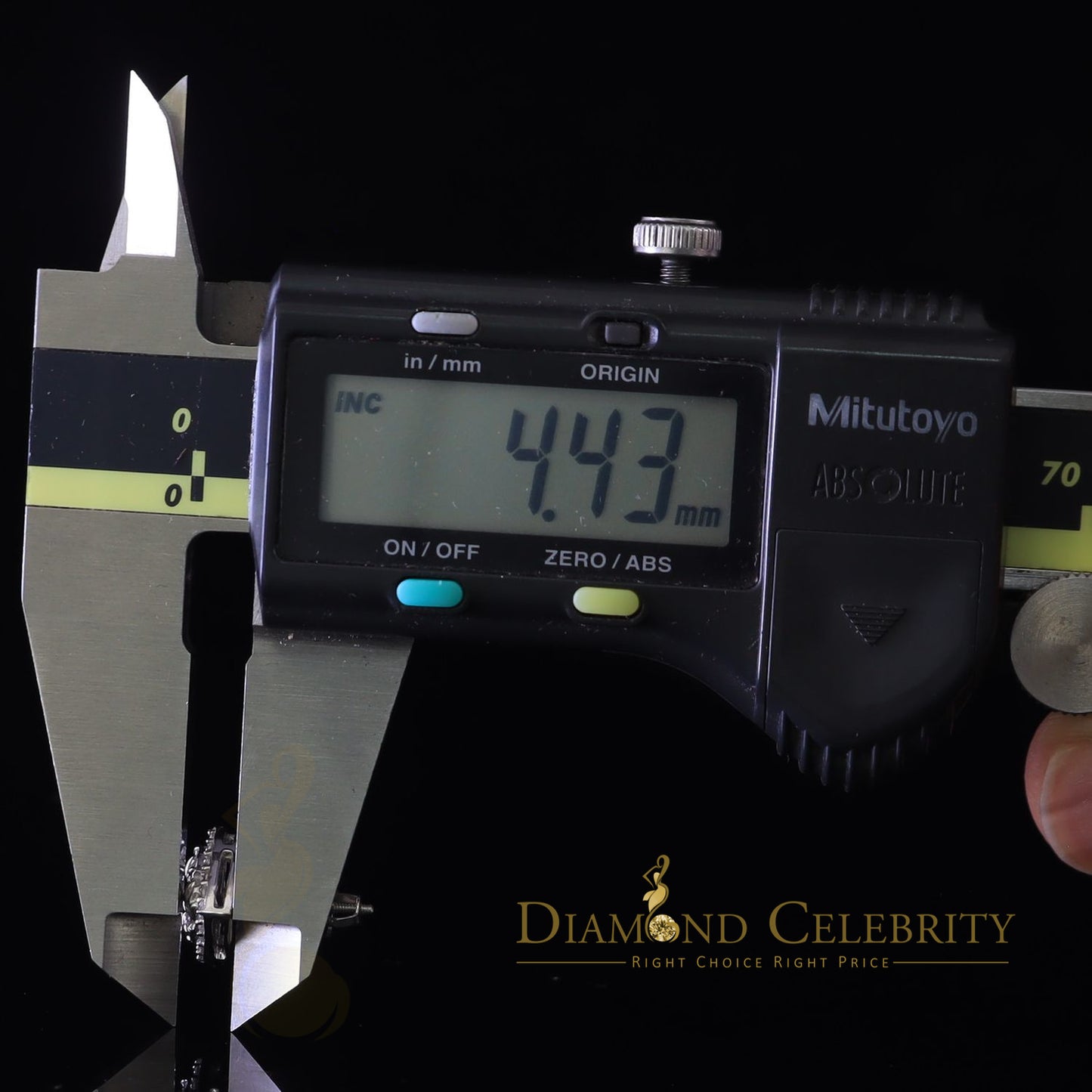 Diamondcelebritees 1.50ct Moissanite White 925 Sterling Silver Women's Heart Shape Nugget Earrings