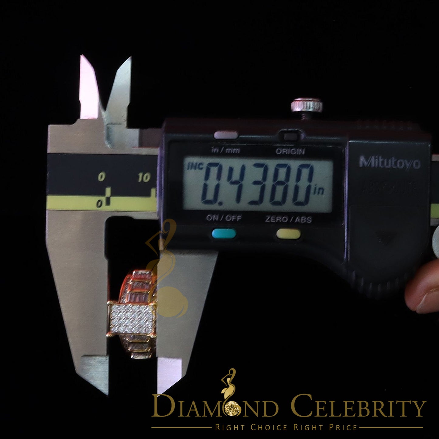 DiamondCelebritees 925 Sterling Yellow Silver 1.31ct Cubic Zirconia Cinderella Womens Rings Size 8