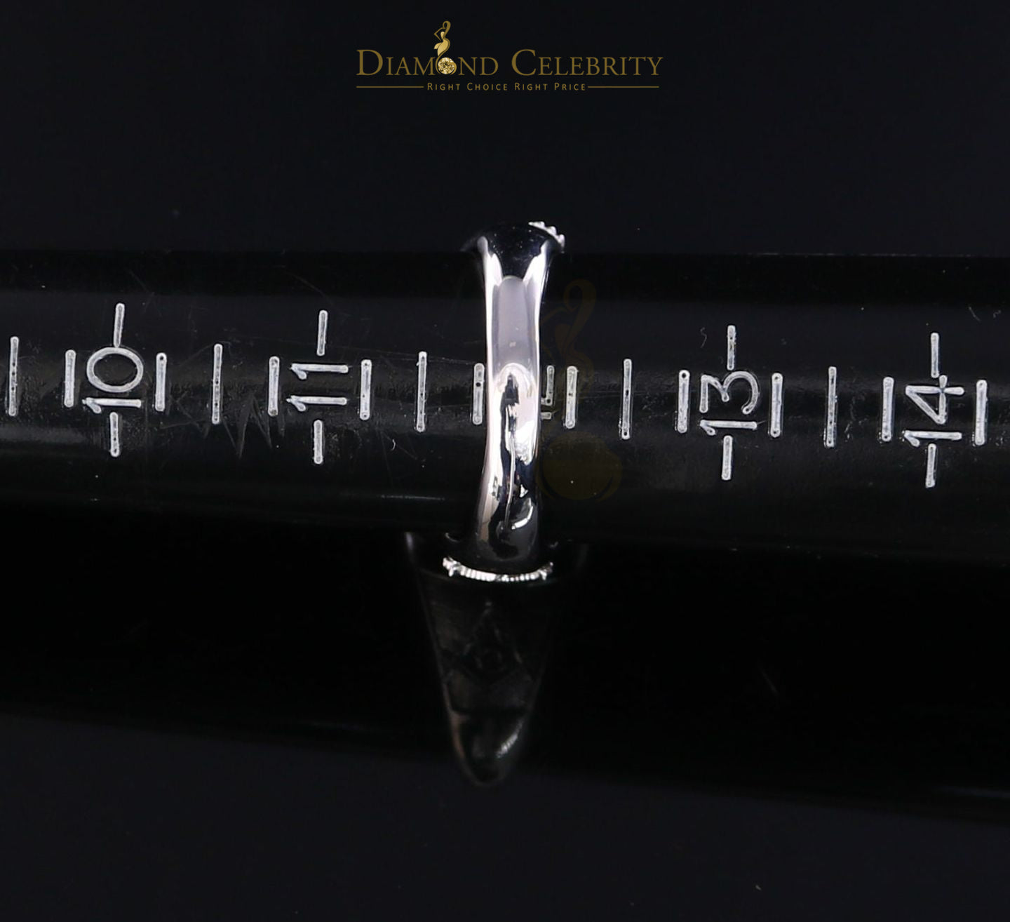 DiamondCelebritees 925 White Silver Masonic 0.50 CT Real Diamond Men's Engagement Big Ring Size 12