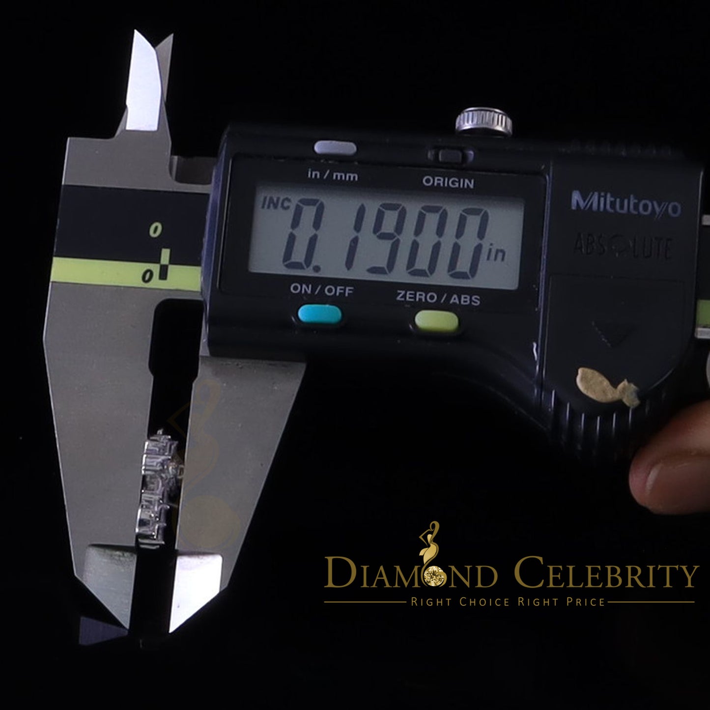 Diamondcelebritees 1.00ct Moissanite White 925 Silver Women's Dangling Cross Fish Hook Earrings