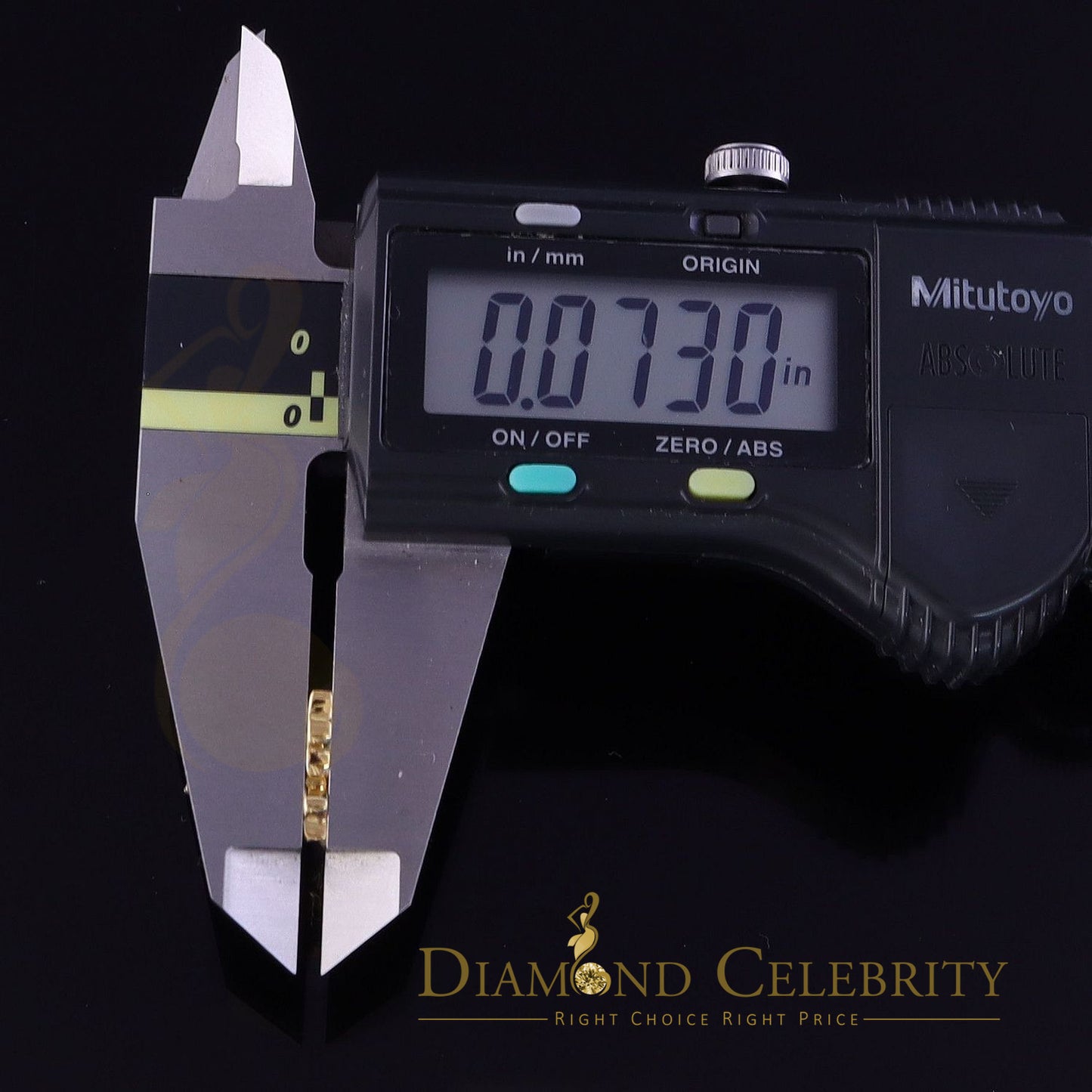 DiamondCelebritees Women's 0.25ct Real Diamond Butterfly Stud Earrings Yellow 925 Sterling Silver