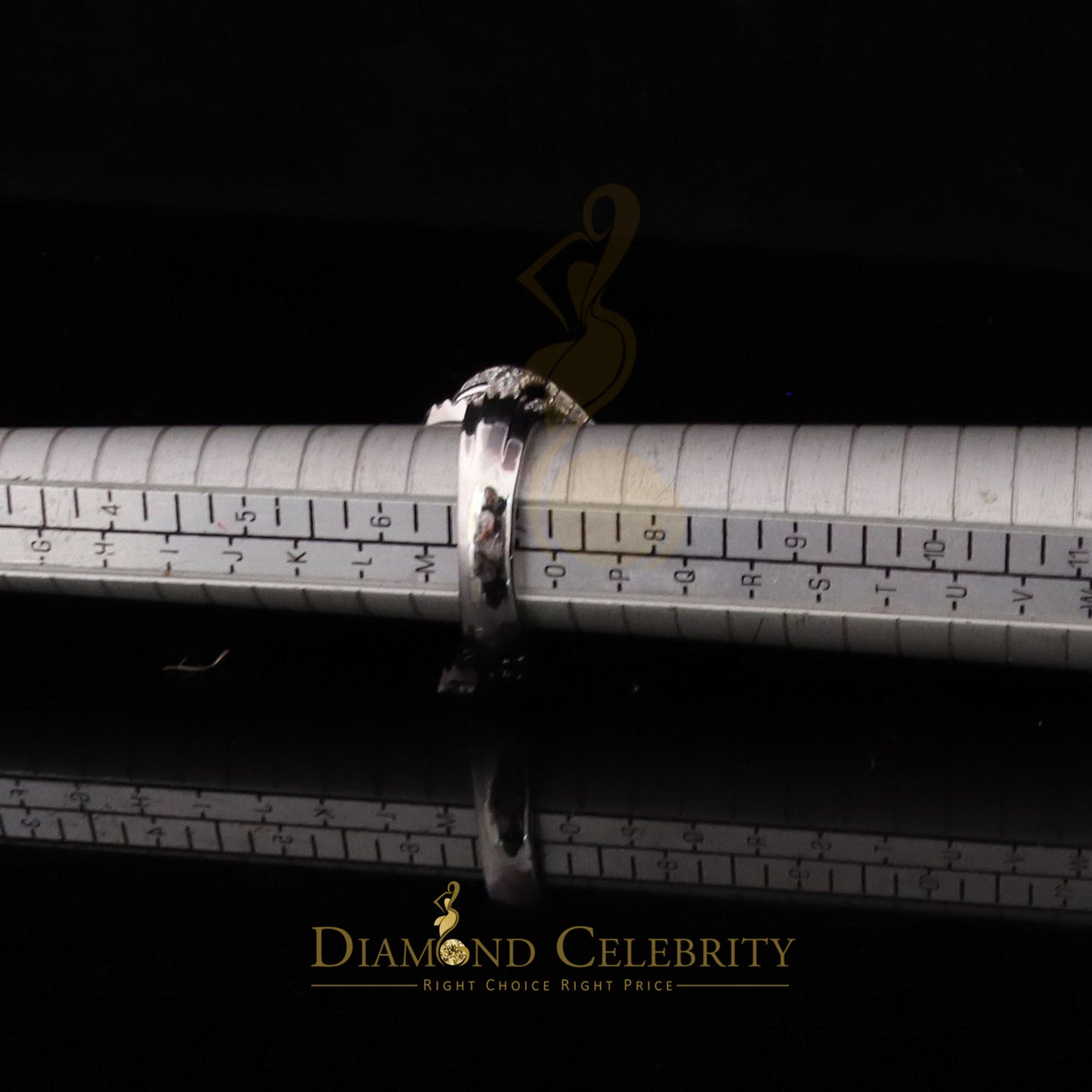 DiamondCelebritees New 5.00CT Women's Pink & White 3D Heart Moissanite Ring VVS 'D' 925 Silver White Sz7