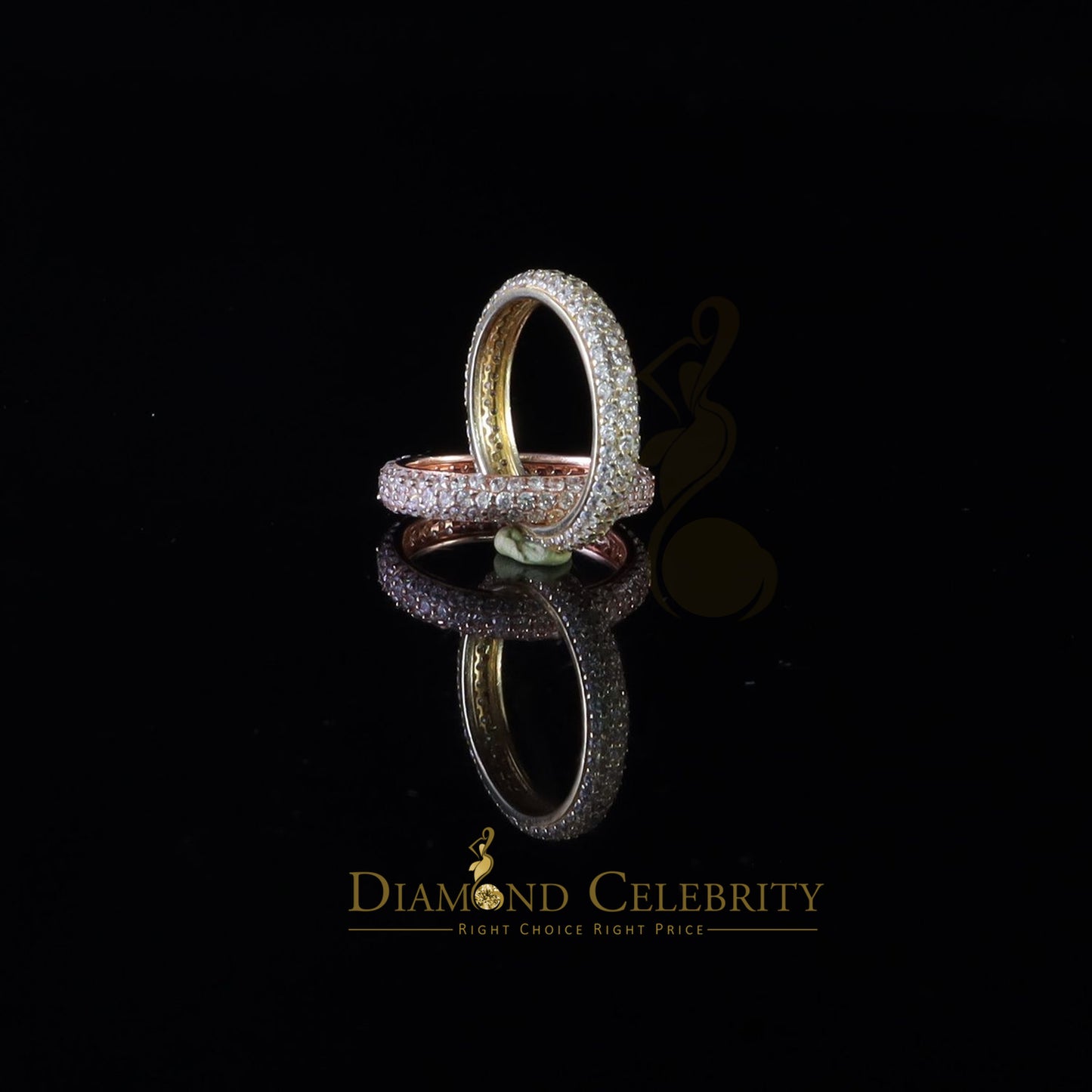 DiamondCelebritees 925 Silver White Round Brilliant Cubic Zirconia With Womens Emerald Ring Size 6