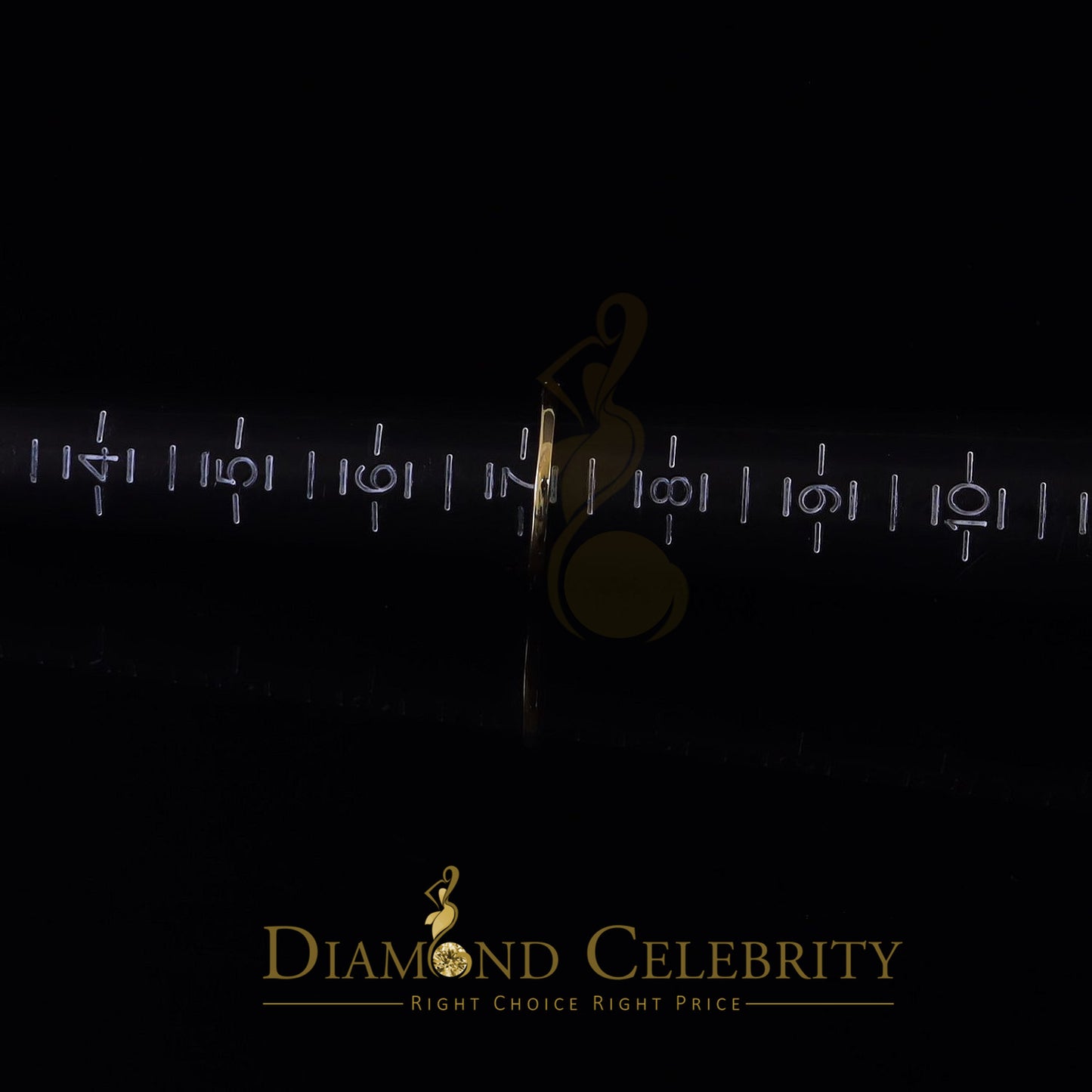King Of Blings 10K Yellow Gold 1.50CT 'VVS' 'FL' D clr Pear Cut Moissonite Womens Ring Size 7