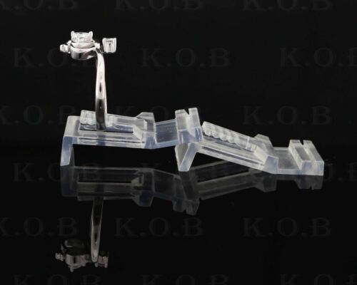 DiamondCelebritees 925 White Sterling Silver Heart-Shaped 1.00ct Cubic Zirconia Heart Ring Size 6.5