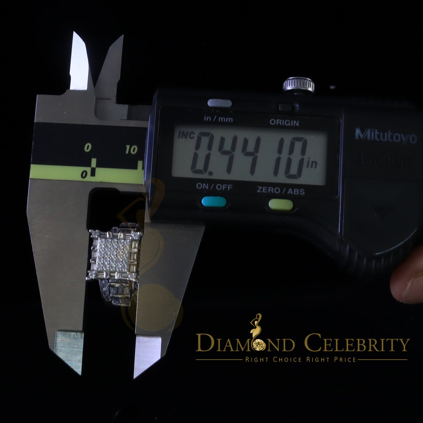 DiamondCelebritees 925 White Square 2.34 ct Cubic Zirconia Silver Engagement Womens Ring Size 7