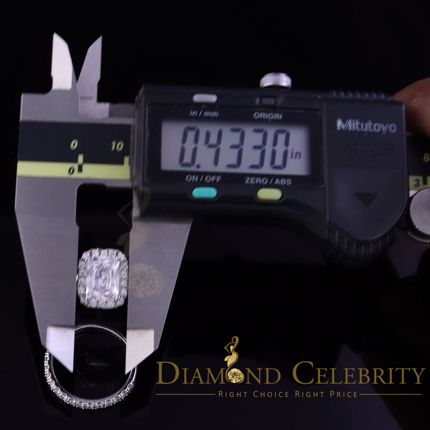DiamondCelebritees 6.04ct White Cubic Zirconia 925SterlingSilver Bridal Fashion Womens Ring SZ 6.5