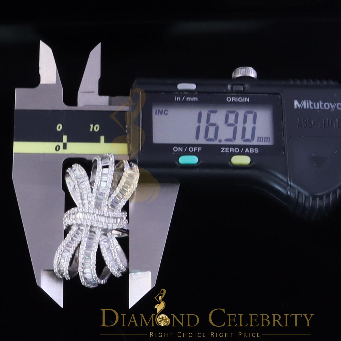 DiamondCelebritees 925 Sterling In 4.00ct Cubic Zirconia White Silver Cocktail Womens Ring Size 9