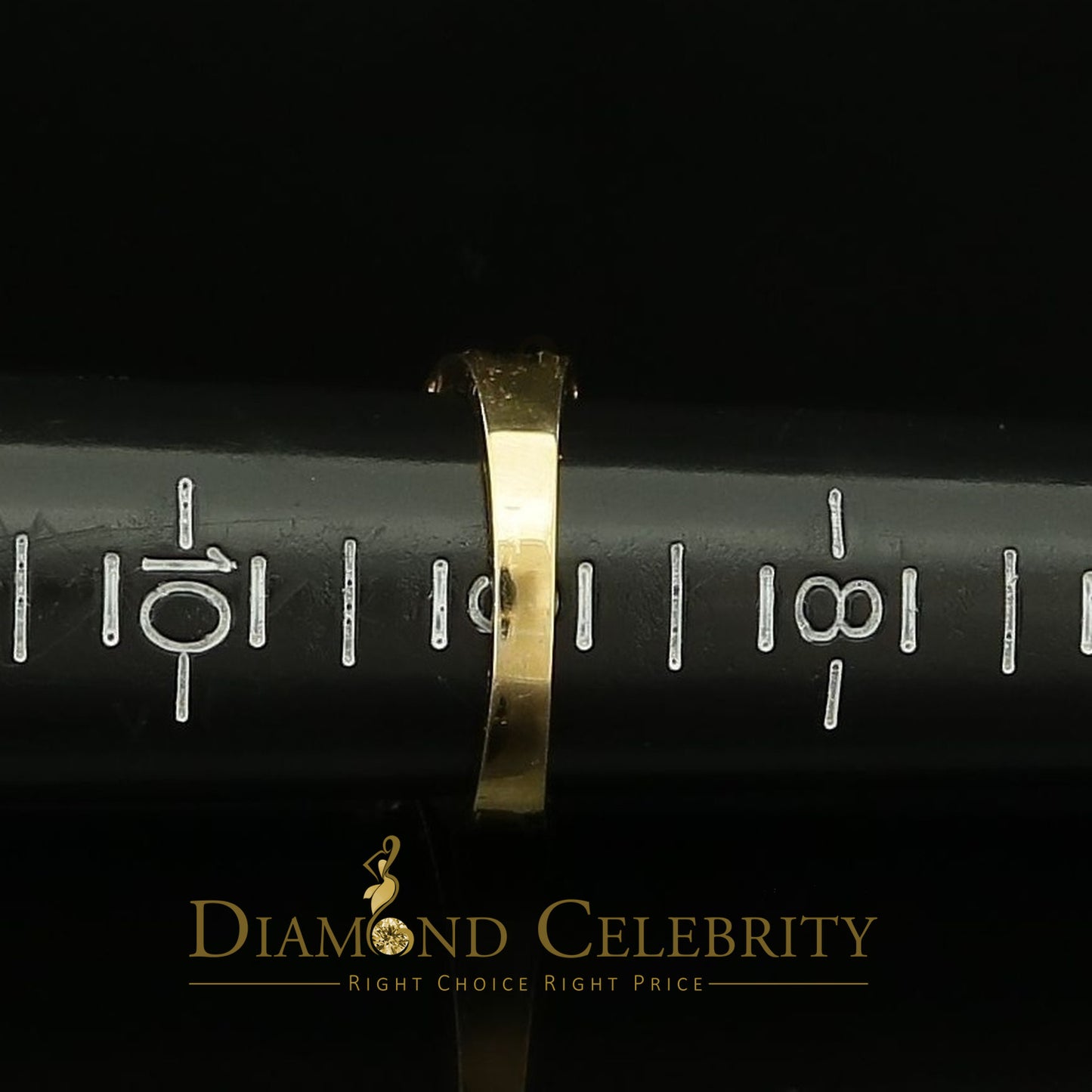 DiamondCelebritees New Big Look 925 Yellow Silver2.08ct Cubic Zirconia Style Cinderella Ring size 9