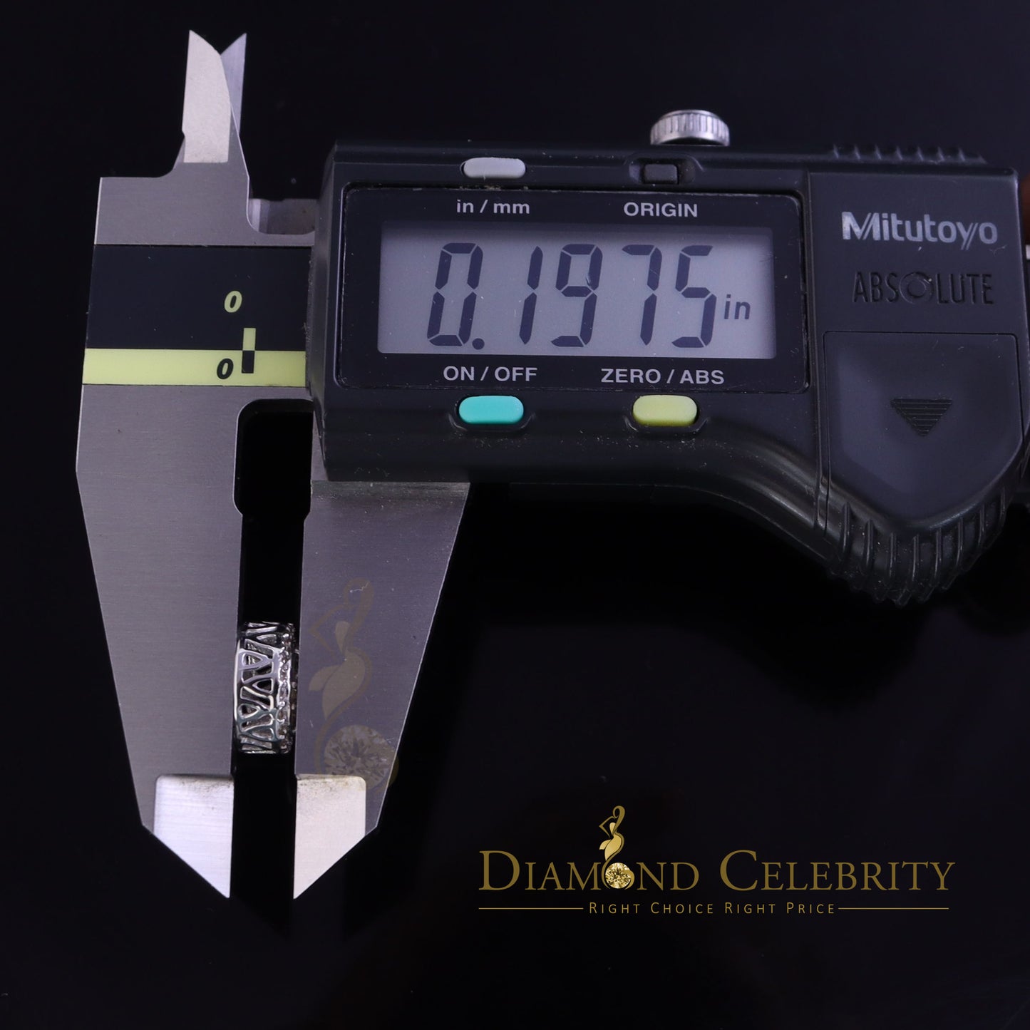 DiamondCelebritees 10K Real White Gold Real Diamond 1.25CT Men's/Women's Stud Round Earring