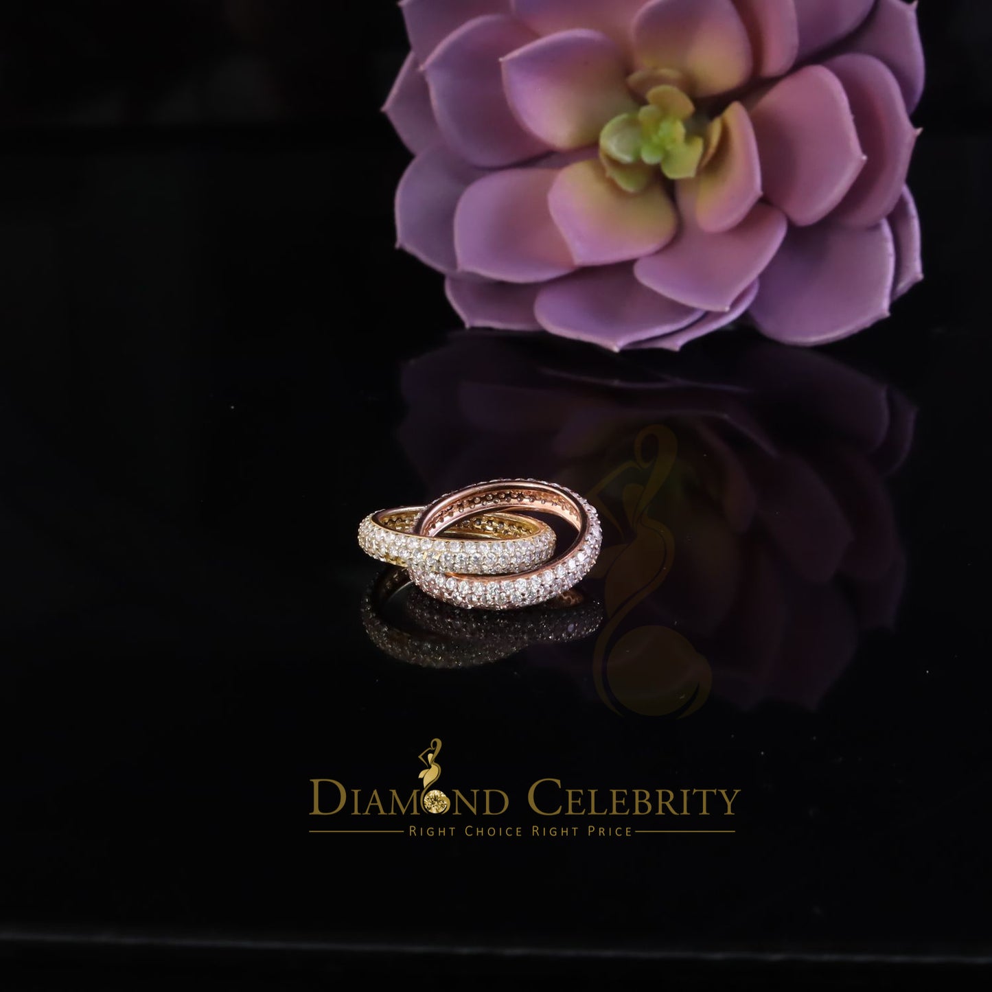 DiamondCelebritees 925 Silver White Round Brilliant Cubic Zirconia With Womens Emerald Ring Size 6