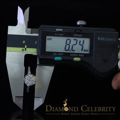 DiamondCelebritees 1.20ct Wedding White Ring For Women 925 Sterling Silver Cubic Zirconia Size 8