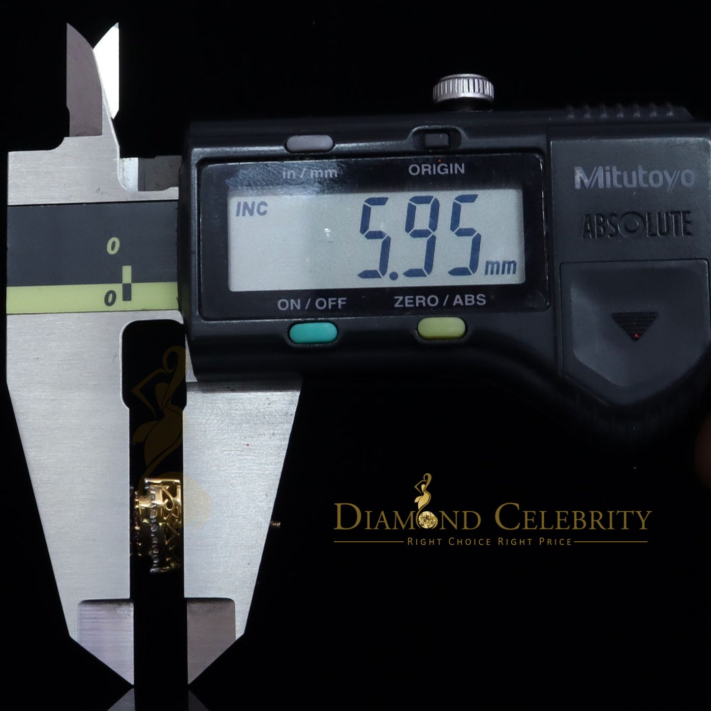 Diamondcelebritees Men's/Women's 925 Silver Yellow 1.00ct VVS 'D' Pink Moissanite 3D Heart Earrings