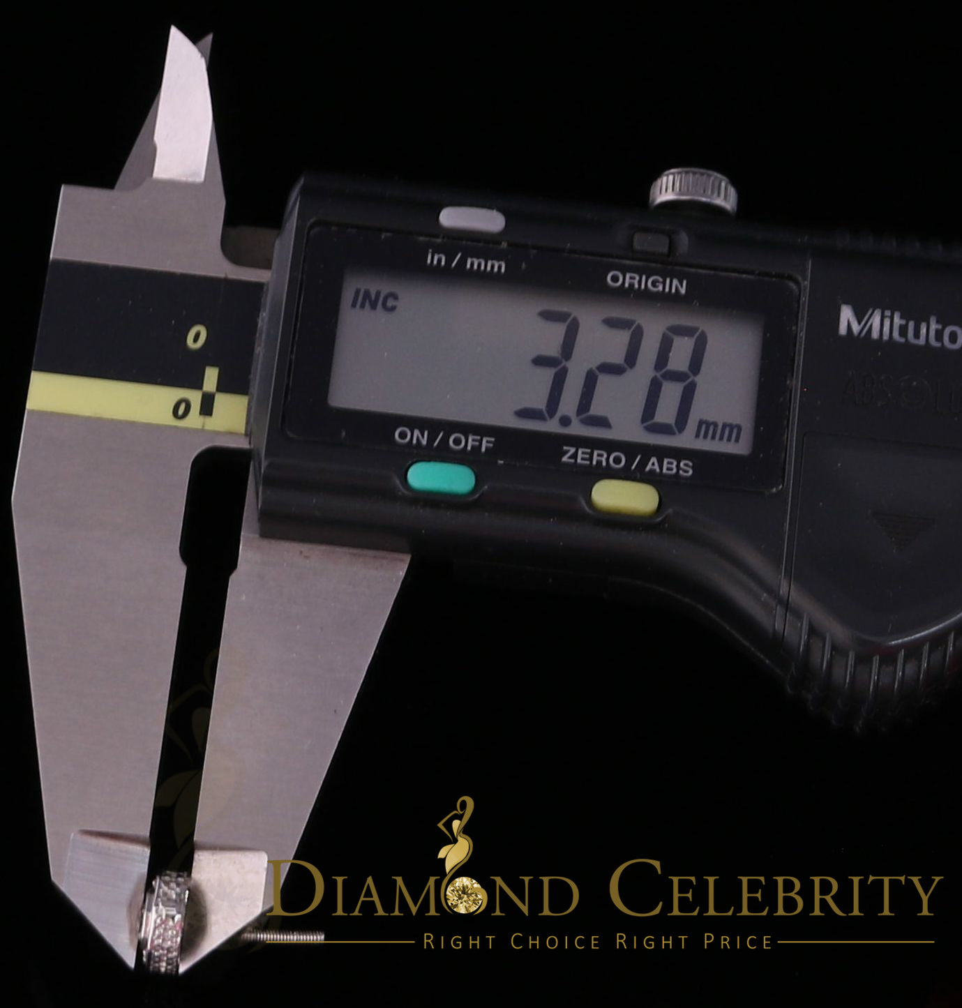 DiamondCelebritees 925 White Sterling Silver 0.10ct Diamond Hexagon Men's/Women's Stud Earrings