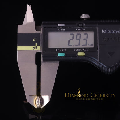 DiamondCelebritees 0.33ct Diamond 925 Sterling White Silver For Men's & Womens Stud Round Earring