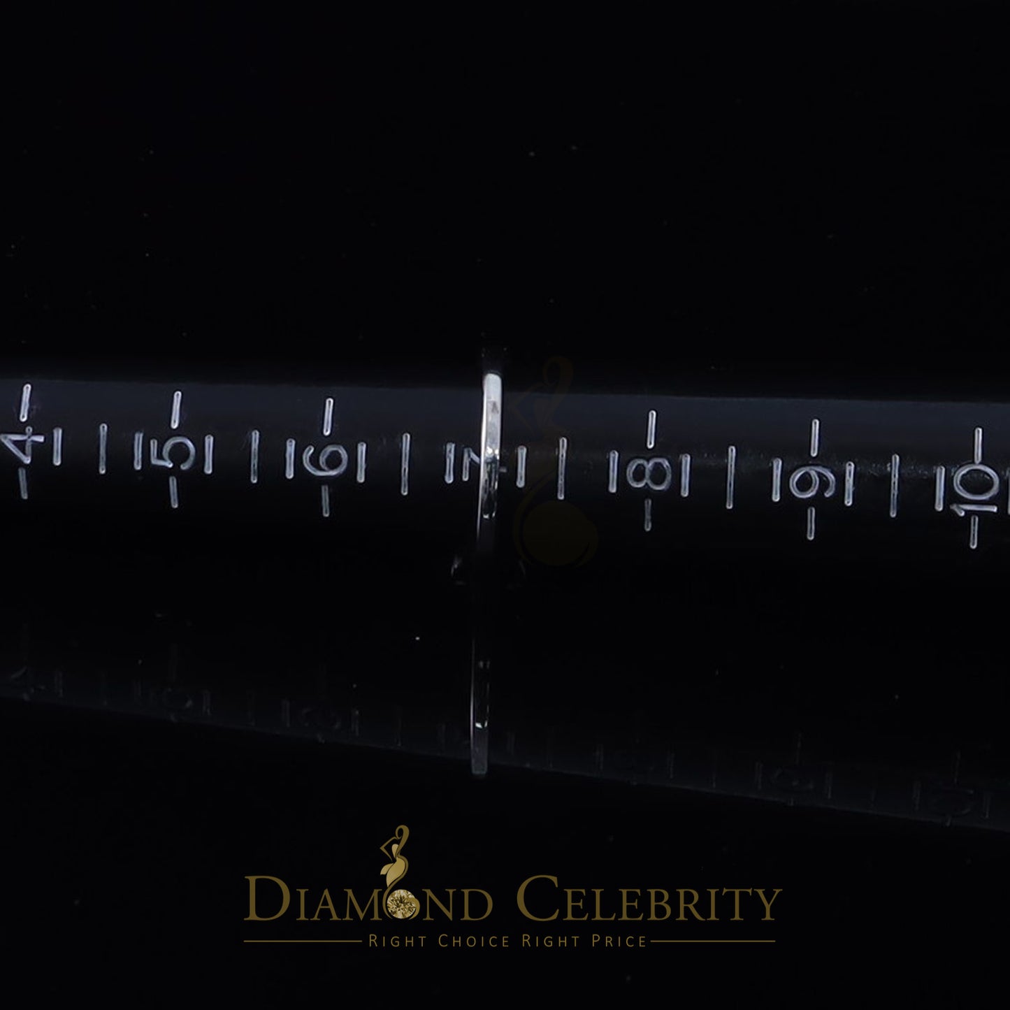 DiamondCelebritees 1.59ct Cubic Zirconia White 925 Sterling Silver Women Engagement Rings Size 7