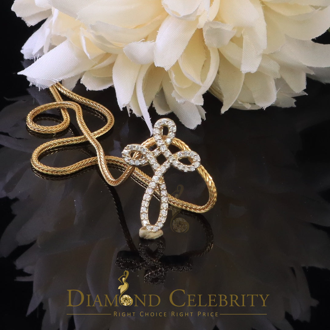 DiamondCelebritees Diamond Celebrity Yellow Sterling Silver Fashion Pendant 3.41ct Cubic Zirconia