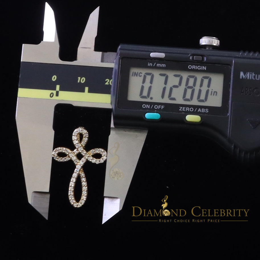 DiamondCelebritees Diamond Celebrity Yellow Sterling Silver Fashion Pendant 3.41ct Cubic Zirconia