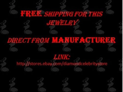 DiamondCelebritees  0.33ct Genuine Diamond Stones Diamond Shape 925 Sterling White Silver Pendant