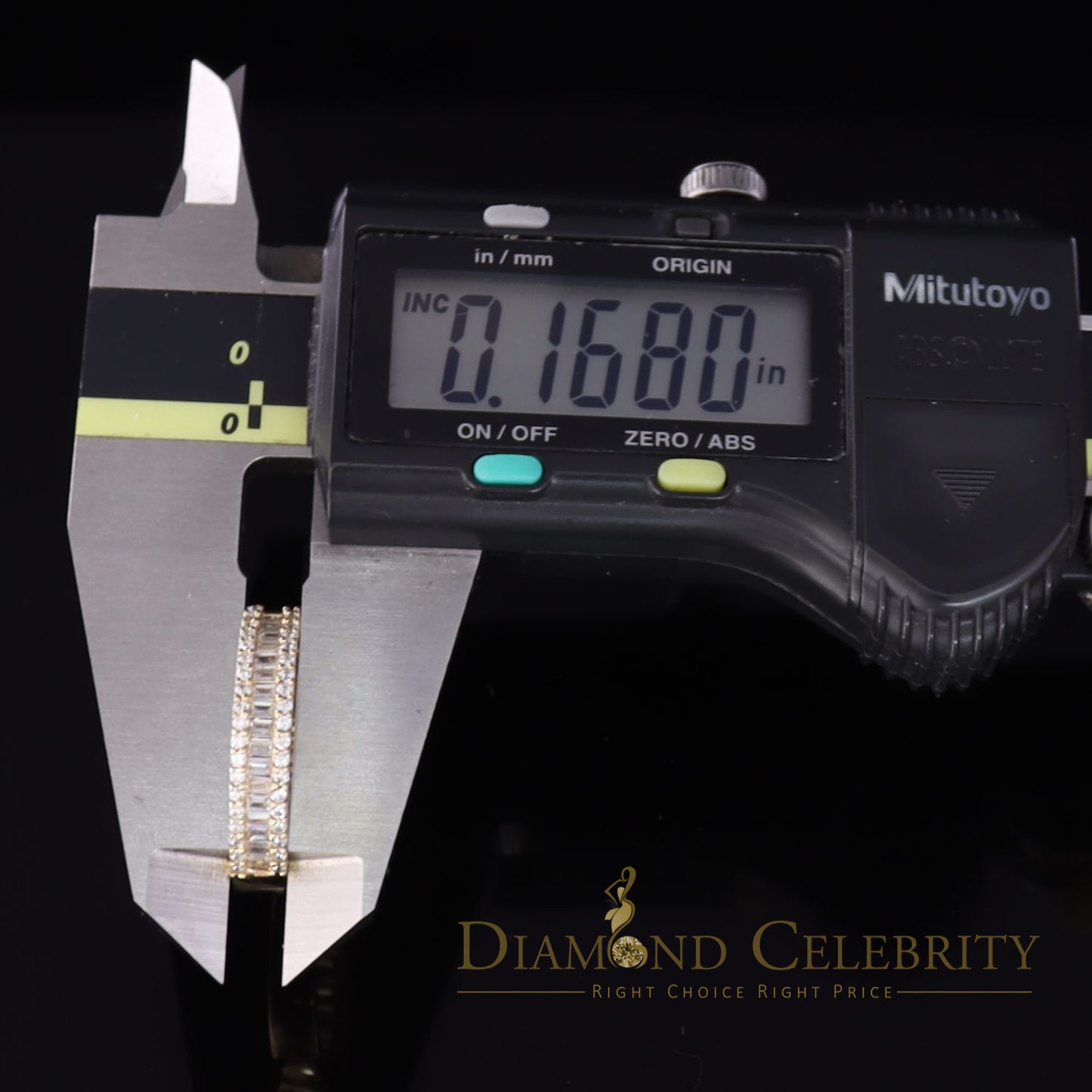 DiamondCelebritees 4.00ct 925 Sterling Yellow Silver Cubic Zirconia Womens Engagement Ring Size 8