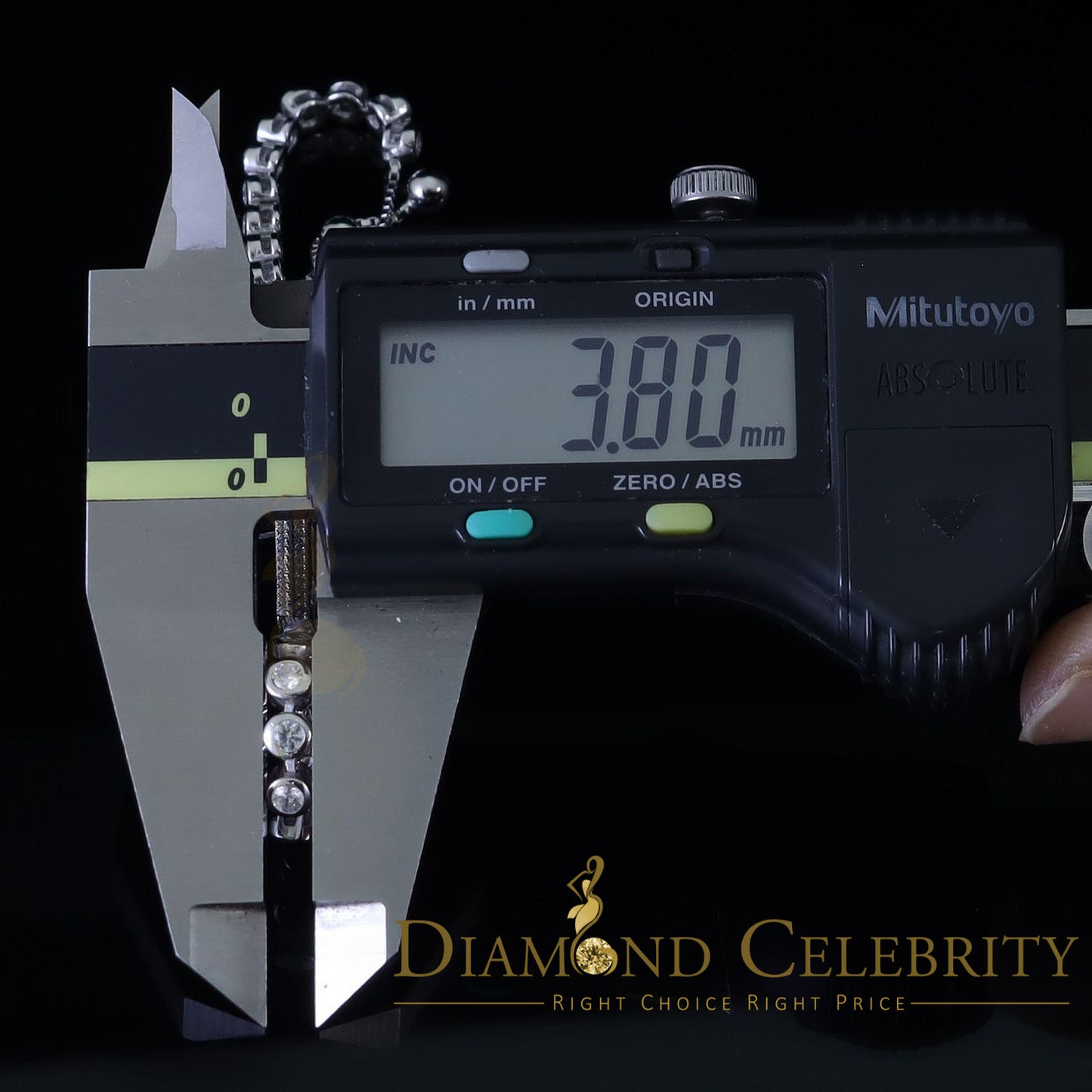 Diamondcelebritees White Sterling Silver Cross Shape Bracelet Cubic Zirconia Adjustable Size