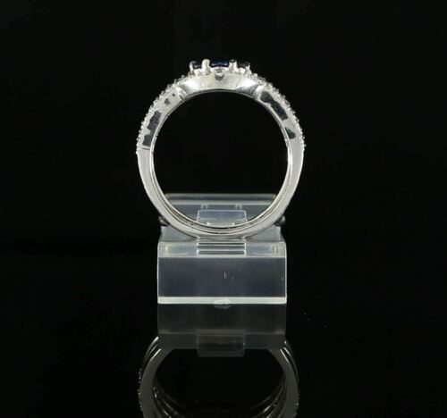 DiamondCelebritees 925 Sterling White Silver 2.50ct Floral Shape Cubic Zirconia Womens Ring SZ 6.5
