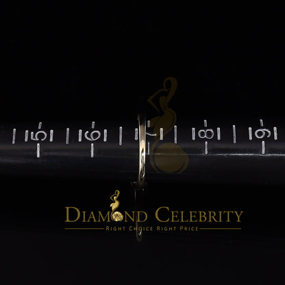 DiamondCelebritees Sterling Yellow Silver Floral-Shaped Cubic Zirconia 2.0ct Womens Ring Size 7