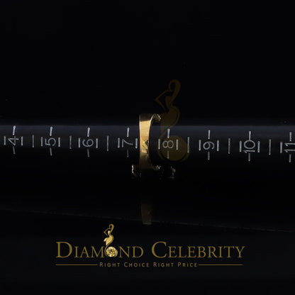 DiamondCelebritees 925 Silver Yellow Cubic Zirconia 5.0ct Oval Engagement Women's Ring Size 7.5