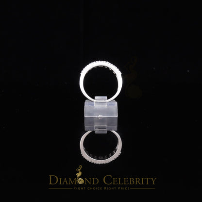 DiamondCelebritees 4.00ct Cubic Zirconia Sterling 925 Silver White Womens Engagement Ring Size 8