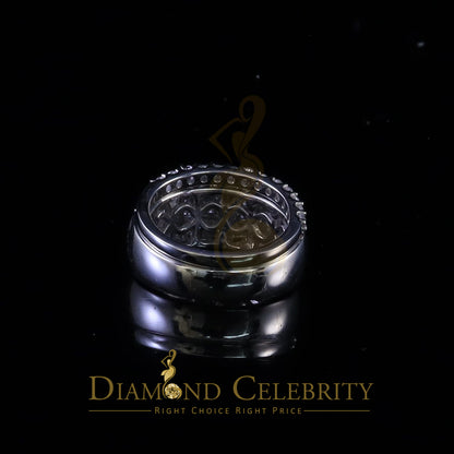 DiamondCelebritees 925 Sterling White 5.00ct Cubic Zirconia Silver Wedding Fashion Womens Ring SZ 7