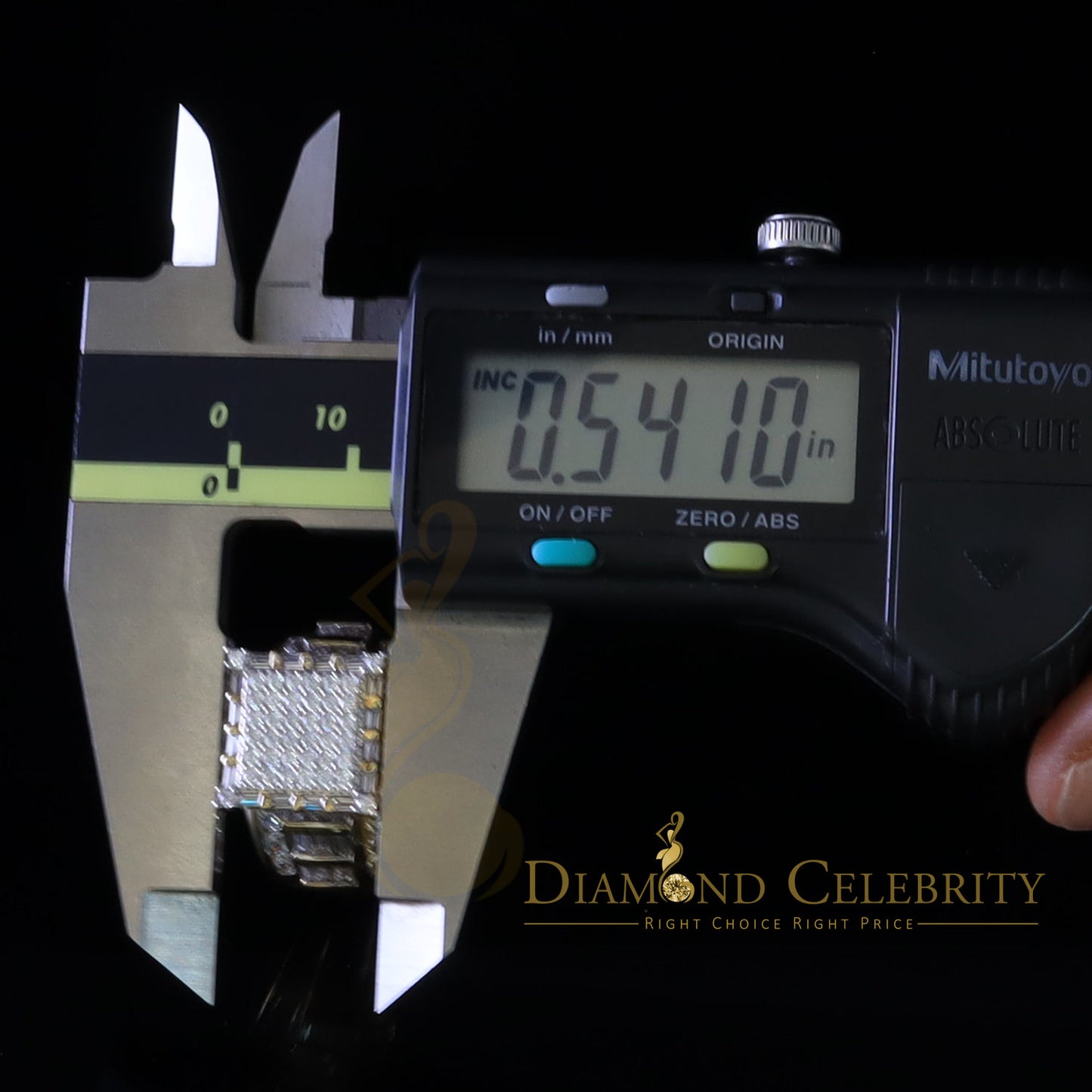 DiamondCelebritees 6.04ct Yellow Cubic Zirconia 925 Silver Engagement Square Womens Ring Size 8