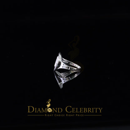 DiamondCelebritees Religious White 925 Sterling Silver Cubic Zirconia St. Jude Women's Ring Size 7