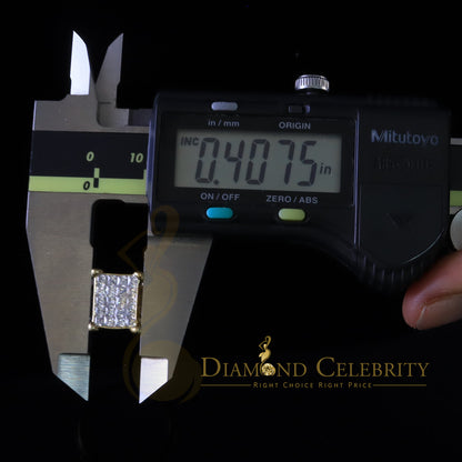 DiamondCelebritees Yellow Sterling Silver 3.00ct Cubic Zirconia Princes Engagement Ring Size 10