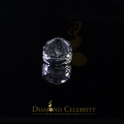 DiamondCelebritees 3.59ct White Engagement Ring Women 925 Sterling Silver Cubic Zirconia Size 8