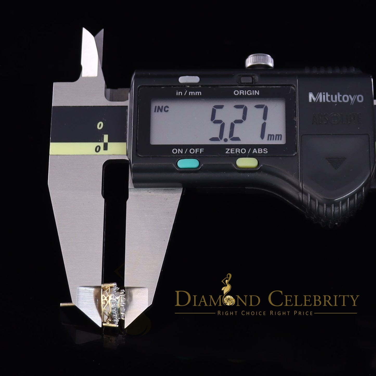 DiamondCelebritees  1.18ct Cubic Zirconia 925 Yellow Sterling Silver Women's Hip Hop Heart Earrings