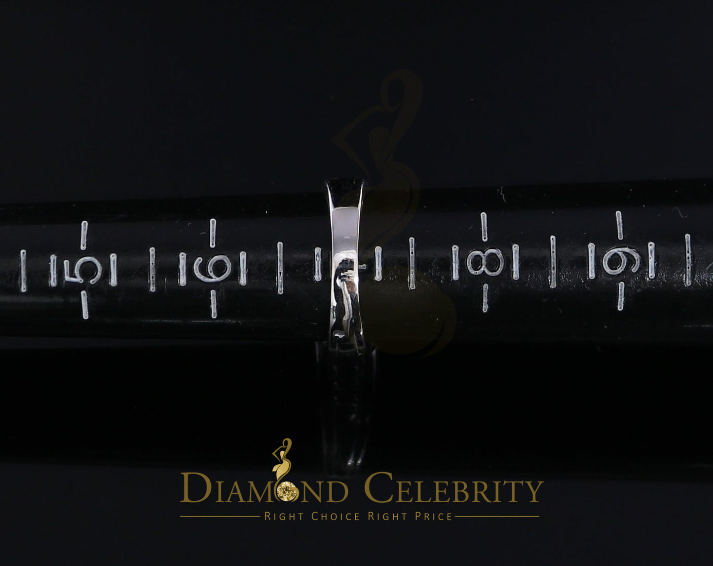 DiamondCelebritees 0.50 CT Real Diamond Womens Sterling Silver White Ring Size 7 marquise shape
