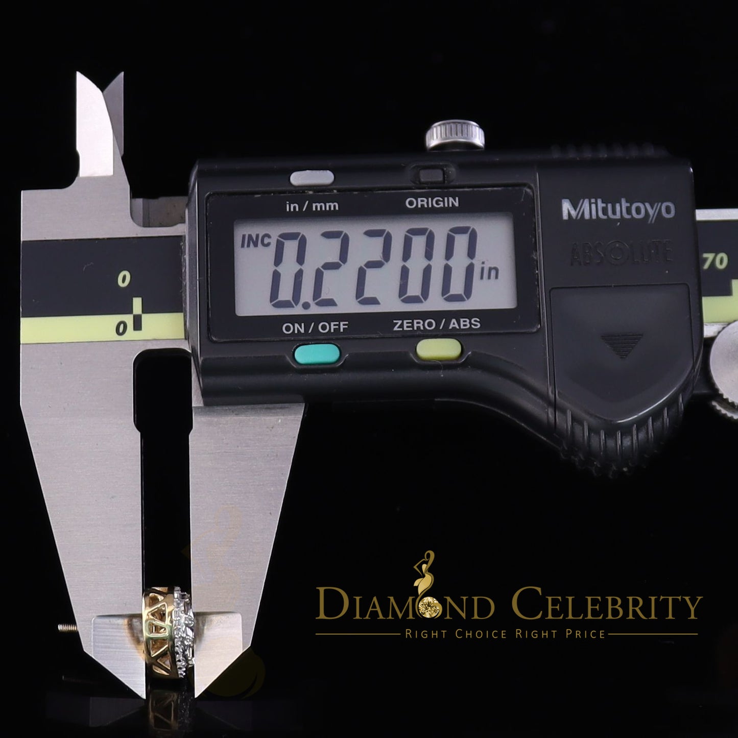 DiamondCelebritees  925 Yellow Sterling Silver 1.48ct Cubic Zirconia Men's & Women's Heart Earrings