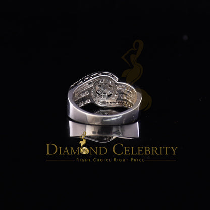 DiamondCelebritees 925 Sterling Silver 1.70ct White Cubic Zirconia Engagement Womens Ring Size 8