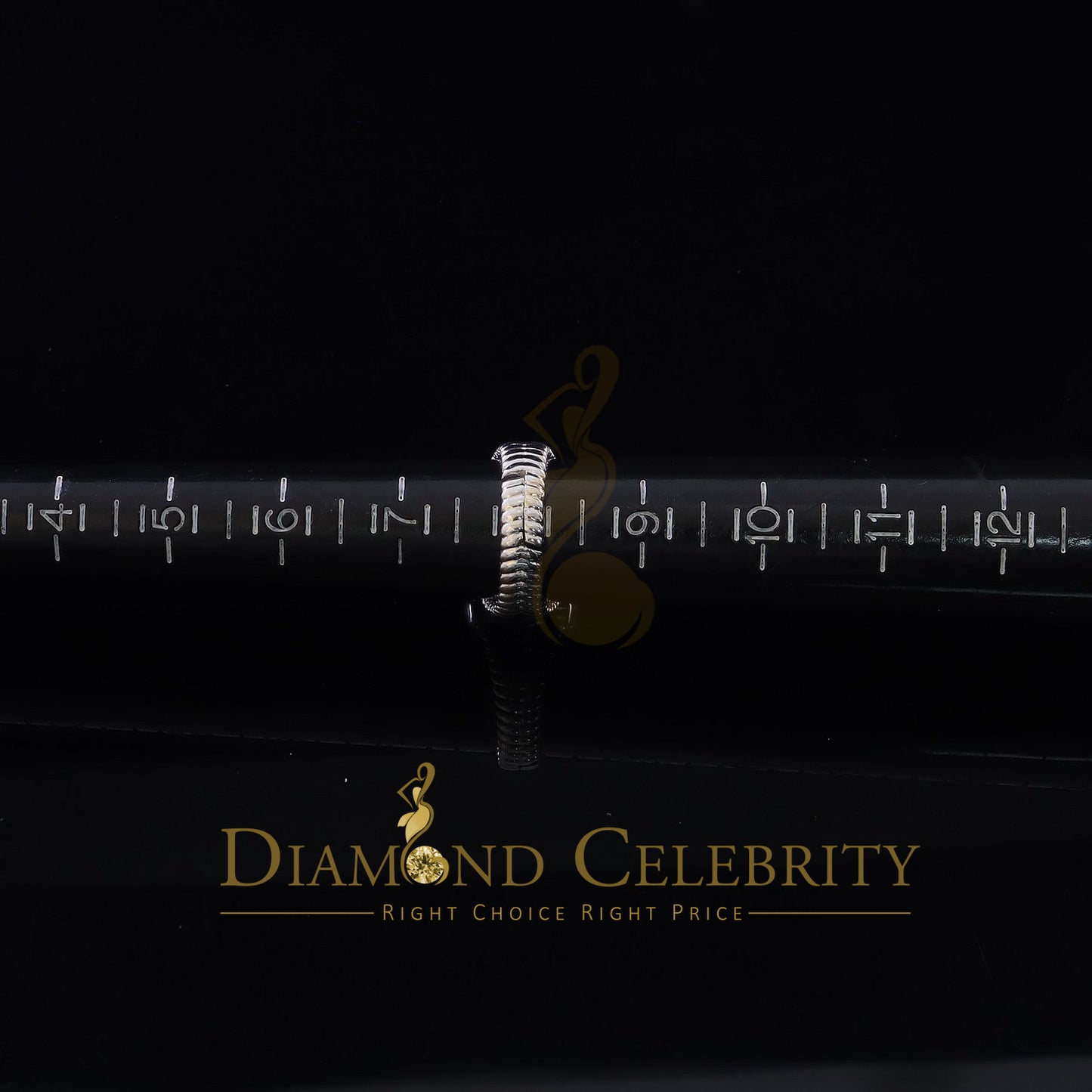 DiamondCelebritees 1.33ct White Silver Square Cubic Zirconia Womens Adjustable Ring From SZ 8 to 10