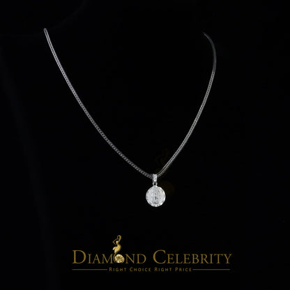 DiamondCelebritees 925 Sterling Silver Double Side Lady Guadalupe Men's/Women's Pendant Religious