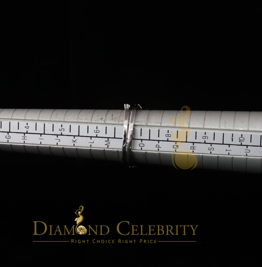 DiamondCelebritees 925 Sterling Yellow Silver 1.68ct Cubic Zirconia Square Ring Bridal Ring Size7