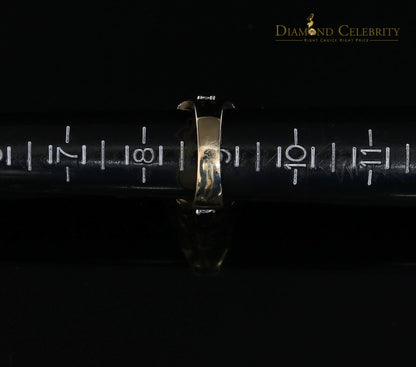 DiamondCelebritees 925 Sterling Yellow Silver 7.76ct Cubic Zirconia Square Engagement Women's Ring Size 9