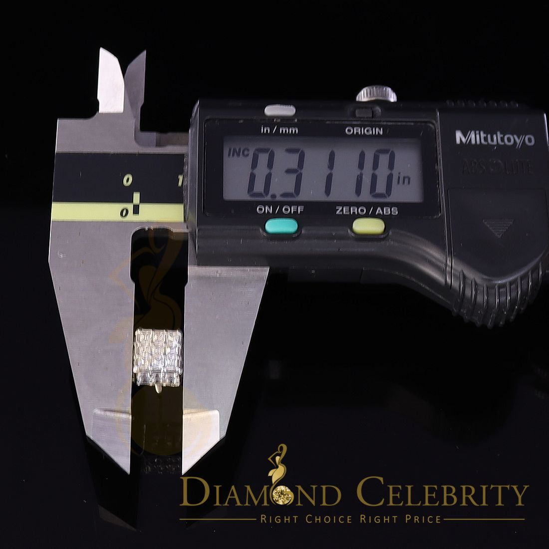 DiamondCelebritees  Hip Hop 925 White Silver 5.94ct Cubic Zirconia Women's & Men's Square Earrings