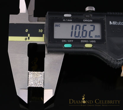 DiamondCelebritees 10K Real Yellow Gold with 1.20CT Real Diamond Men's/Women's Stud Earrings