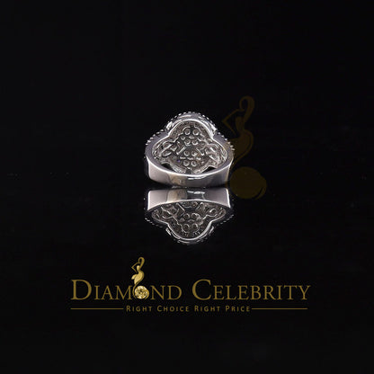 DiamondCelebritees 925 Sterling silver White Cubic Zirconia 5.0ct Oval Womens Engagement Ring SZ 8