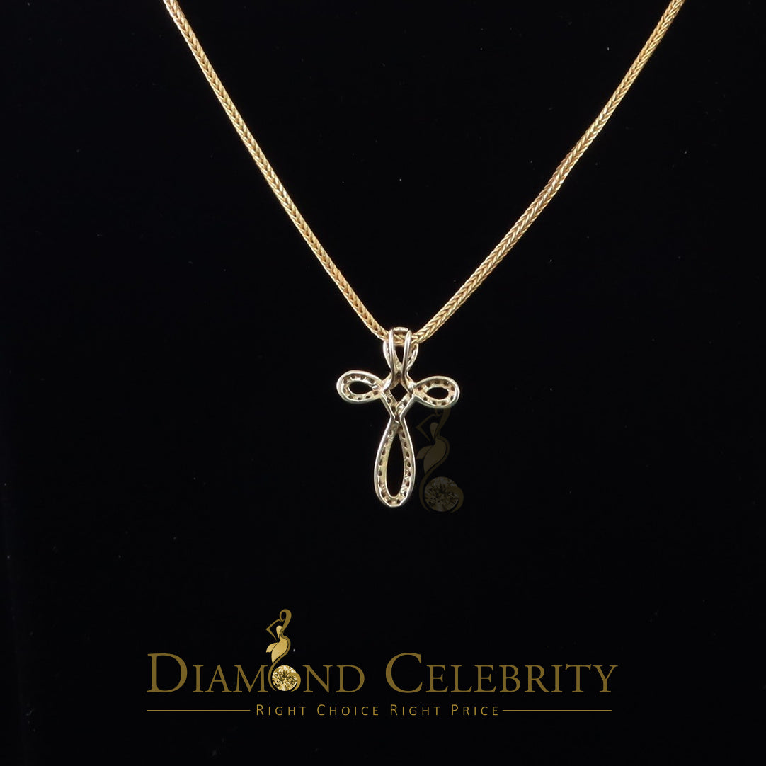 DiamondCelebritees Diamond Celebrity Yellow Sterling Silver Fashion Pendant 3.41ct Cubic Zirconia