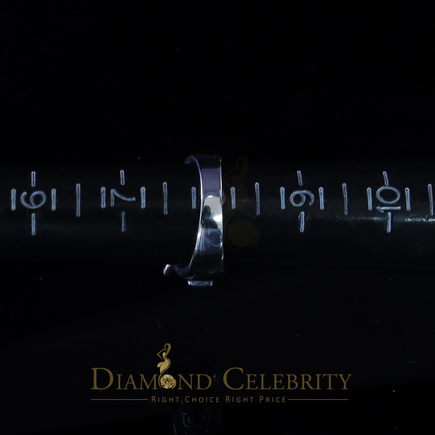 DiamondCelebritees 925 White Silver 1.31ct Cubic Zirconia Cinderella Engagement Womens Rings Size 8