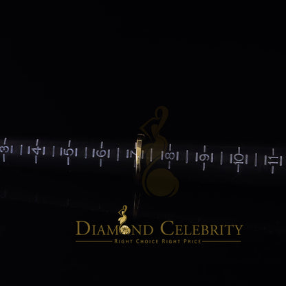 King Of Blings  10K Yellow Gold 2.00CT 'VVS' 'FL' D clr Cushion Cut Moissonite Womens Ring S/7